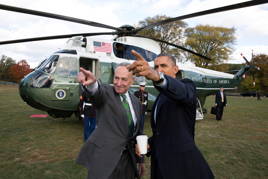 Chuck Schumer i Barack Obama