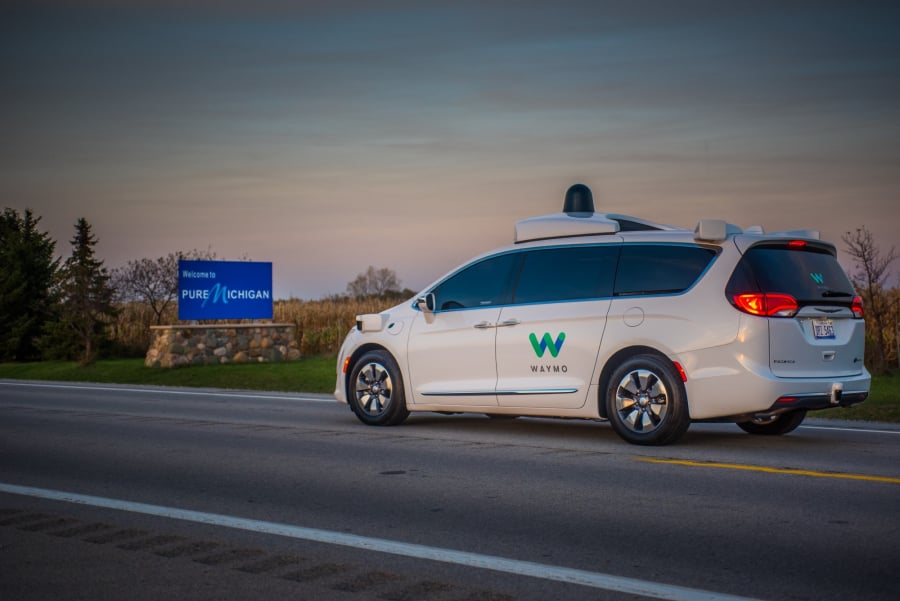 Ulice Detroit w stanie Michigan będą miejscem zimowych testów Waymo.